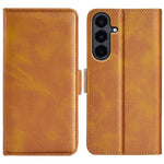 Til Samsung Galaxy S26 FE Cover Kalvetekstur Læder Pung Telefoncover