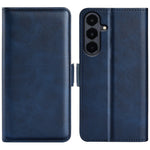 Til Samsung Galaxy S26 FE Cover Kalvetekstur Læder Pung Telefoncover