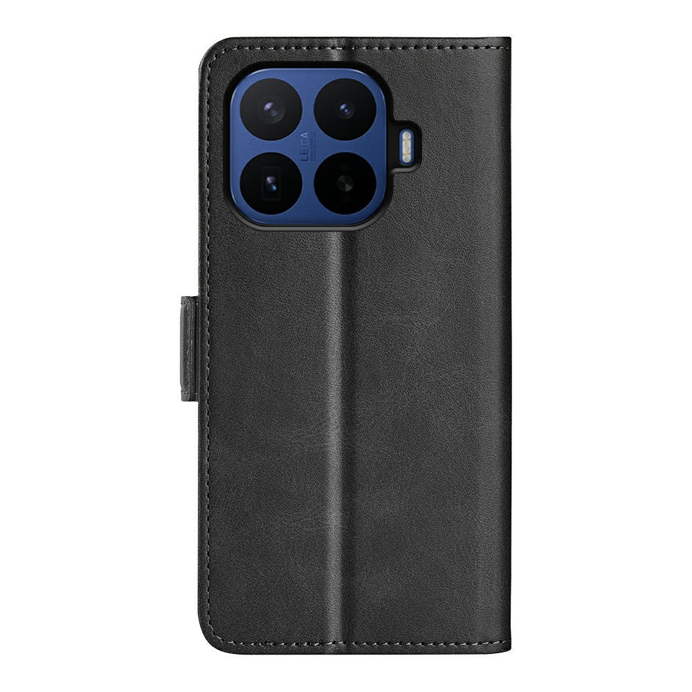 Til Xiaomi 17T Pro Cover Kalveskindsstruktur Læder Pung Telefoncover