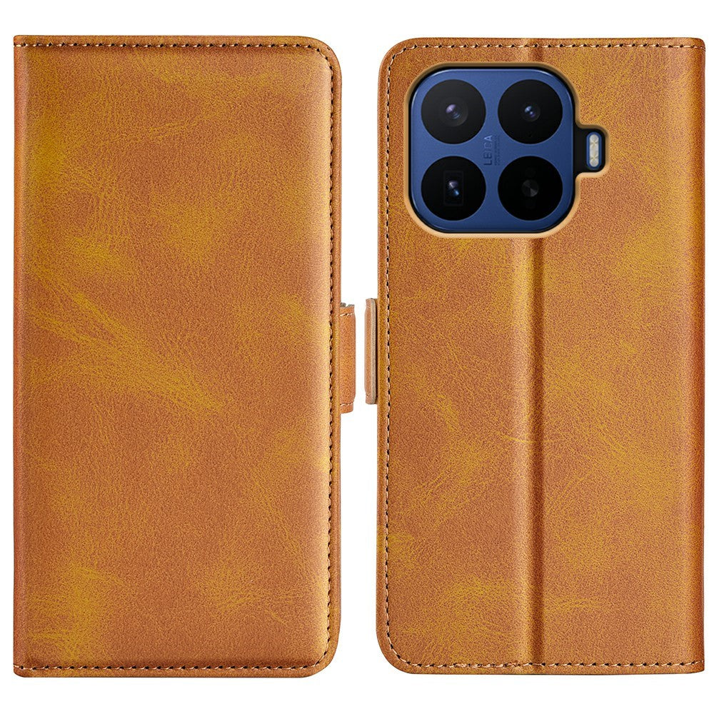 Til Xiaomi 17T Pro Cover Kalveskindsstruktur Læder Pung Telefoncover