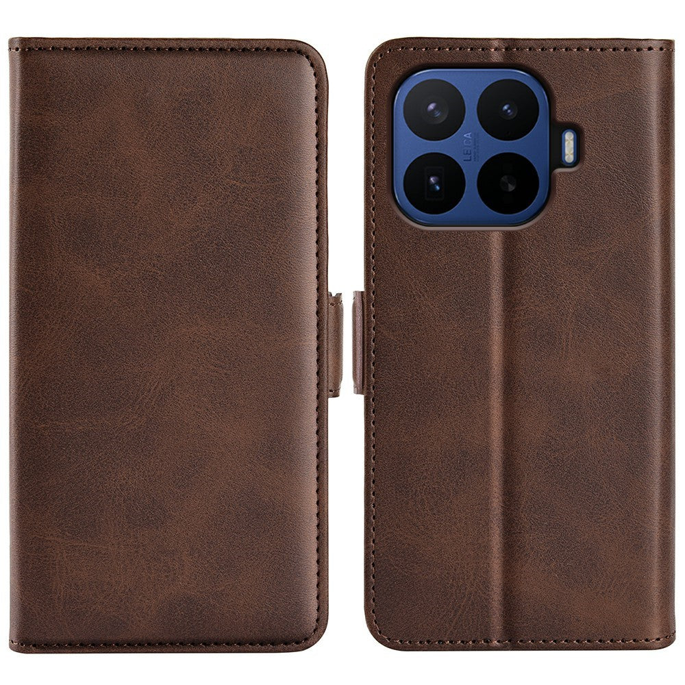 Til Xiaomi 17T Pro Cover Kalveskindsstruktur Læder Pung Telefoncover