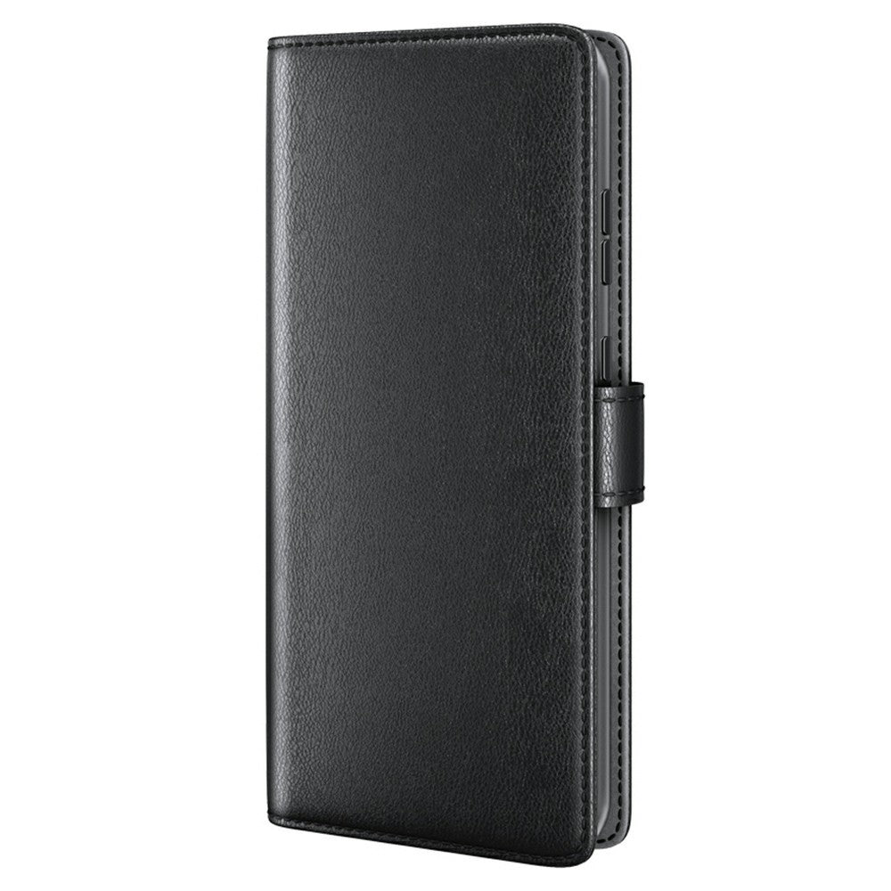 For Xiaomi 17T Pro Case Genuine Split Leather Phone Cover with Wallet Stand