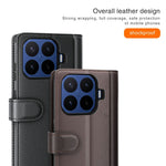 For Xiaomi 17T Pro Case Genuine Split Leather Phone Cover with Wallet Stand