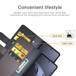 For Xiaomi 17T Pro Case Genuine Split Leather Phone Cover with Wallet Stand