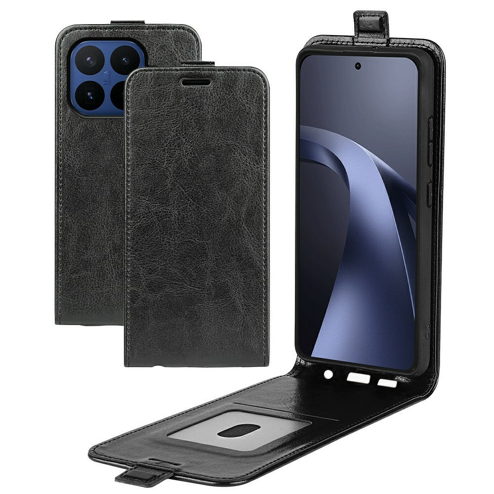 For Xiaomi 17T Pro Case with Card Slots Vertical Flip Leather Phone Cover