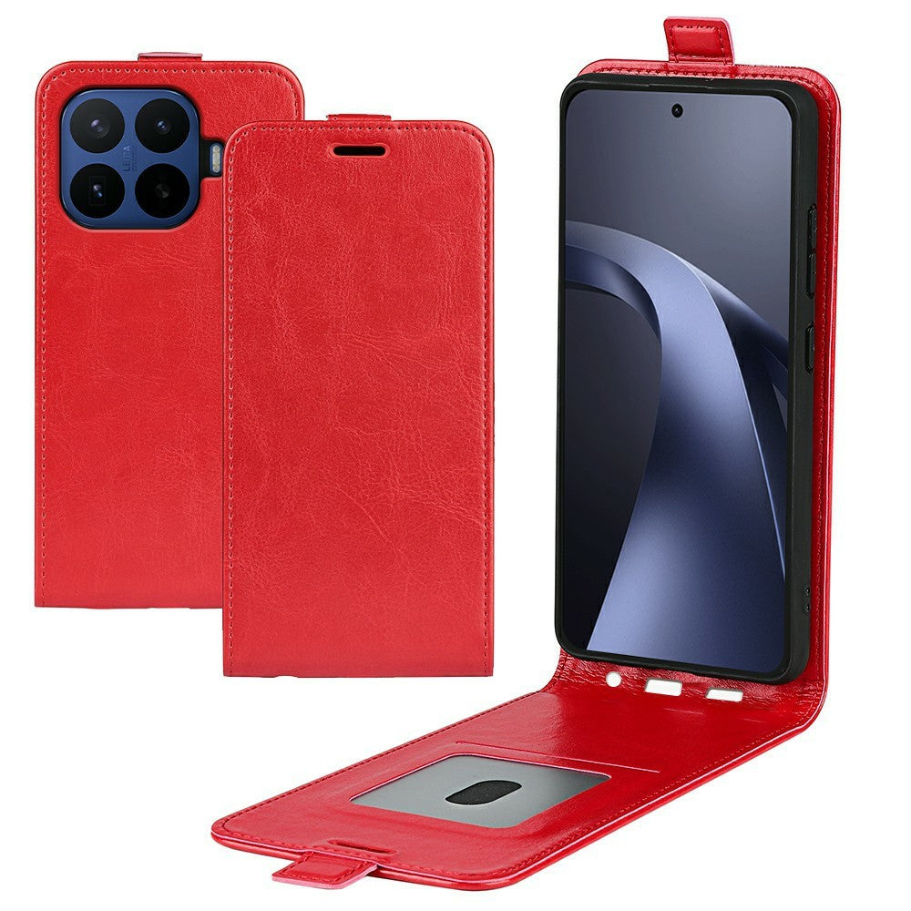 For Xiaomi 17T Pro Case with Card Slots Vertical Flip Leather Phone Cover