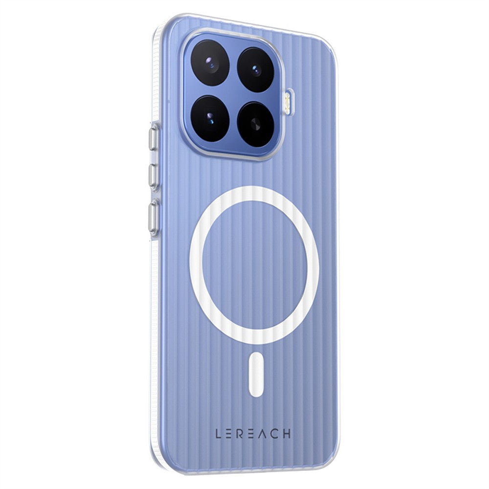 LEREACH TOC Series for Xiaomi 17T Pro Magnetic Case Flowing Grid PC Phone Cover