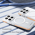 LEREACH TOC Series for Xiaomi 17T Magnetic Case Flowing Grid PC Phone Cover