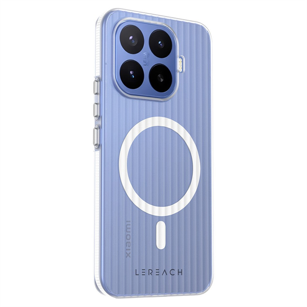 LEREACH TOC Series for Xiaomi 17T Magnetic Case Flowing Grid PC Phone Cover