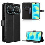 For Huawei nova 16 Pro 5G / Huawei nova 16 Ultra 5G Leather Wallet Case with Strap Diamond Texture Phone Cover