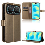 For Huawei nova 16 Pro 5G / Huawei nova 16 Ultra 5G Leather Wallet Case with Strap Diamond Texture Phone Cover