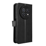 Huawei Enjoy 90 Pro Max / Huawei nova 15 Max Läderplånboksfodral med rem Diamantstruktur mobilskal