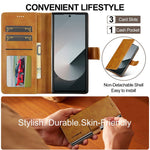 LC.IMEEKE til Samsung Galaxy Z Fold8 Ultra Cover Pung Kalvetekstur Læder Telefoncover