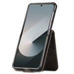 LC.IMEEKE for Samsung Galaxy Z Flip8 Case Calf Texture PU Leather Phone Cover