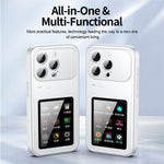 For iPhone 17 Pro Max Dynamic Phone Case 3.5 inch Multi-functional Color Screen Back Cover