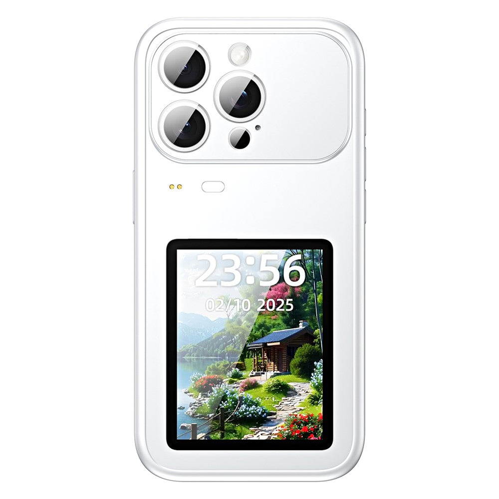 Til iPhone 17 Pro Max Dynamisk Telefoncover 3,5 tommer Multifunktionel Farveskærm Bagcover