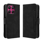 Til Motorola Moto G37 Power 5G / Motorola Moto G47 5G / Motorola Moto G37 5G Læder Cover Telefon Pung med Flere Kortlommer