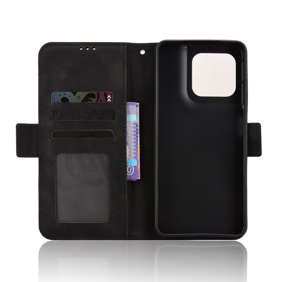 Til Motorola Moto G37 Power 5G / Motorola Moto G47 5G / Motorola Moto G37 5G Læder Cover Telefon Pung med Flere Kortlommer