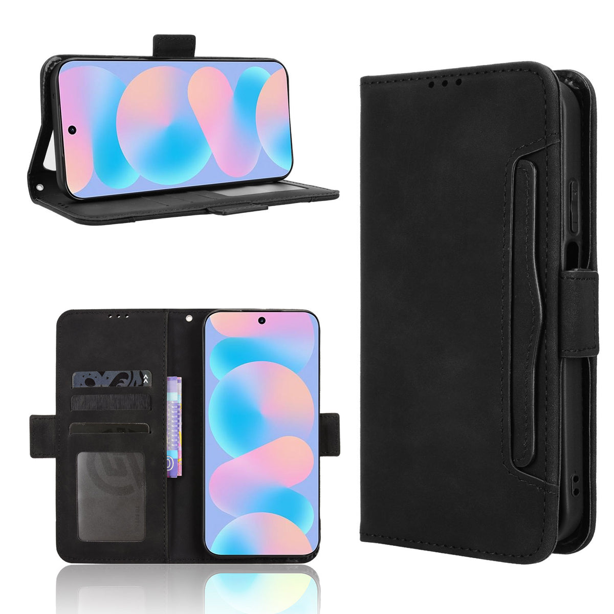For Huawei nova 16 Pro 5G / Huawei nova 16 Ultra 5G Leather Case Phone Wallet Cover with Multiple Card Slots