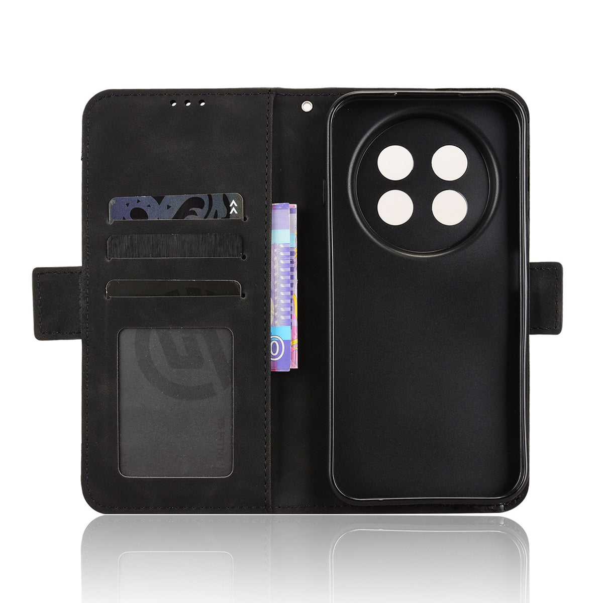 For Huawei Enjoy 90 Pro Max / Huawei nova 15 Max Leather Case Phone Wallet Cover with Multiple Card Slots