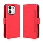 For Honor 600 Smart 5G / X7e Plus 5G Leather Case Phone Wallet Cover with Multiple Card Slots