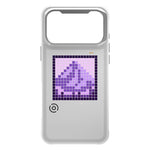 Til iPhone 17 Pro LED Pixel Cover DIY Animeret Brugerdefineret Skærm Telefoncover med Sammenklappeligt Støtteben