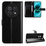 For Huawei Enjoy 90 Pro Max / Huawei nova 15 Max PU Leather Case with Strap Crazy Horse Texture Phone Wallet Cover