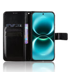 For Huawei Enjoy 90 Pro Max / Huawei nova 15 Max PU Leather Case with Strap Crazy Horse Texture Phone Wallet Cover