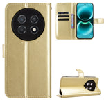 For Huawei Enjoy 90 Pro Max / Huawei nova 15 Max PU Leather Case with Strap Crazy Horse Texture Phone Wallet Cover