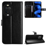 For Huawei nova 16z 5G PU Leather Case with Strap Crazy Horse Texture Phone Wallet Cover