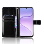For Honor 600 Smart 5G / X7e Plus 5G PU Leather Case with Strap Crazy Horse Texture Phone Wallet Cover