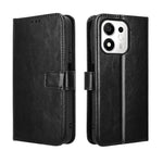 For Honor 600 Smart 5G / X7e Plus 5G PU Leather Case with Strap Crazy Horse Texture Phone Wallet Cover