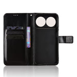 For Huawei nova 16 5G PU Leather Case with Strap Crazy Horse Texture Phone Wallet Cover