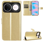 For Huawei nova 16 5G PU Leather Case with Strap Crazy Horse Texture Phone Wallet Cover