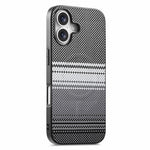 For iPhone 17 Magnetic Case PU Leather + PC + TPU Gradient Phone Cover