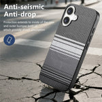 For iPhone 17 Magnetic Case PU Leather + PC + TPU Gradient Phone Cover