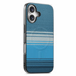 For iPhone 17 Magnetic Case PU Leather + PC + TPU Gradient Phone Cover