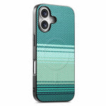 For iPhone 17 Magnetic Case PU Leather + PC + TPU Gradient Phone Cover