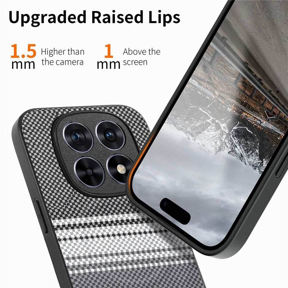 For Xiaomi Redmi Note 15 4G (Global) Magnetic Case PU Leather + PC + TPU Gradient Phone Cover