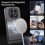 For Xiaomi Redmi Note 15 4G (Global) Magnetic Case PU Leather + PC + TPU Gradient Phone Cover