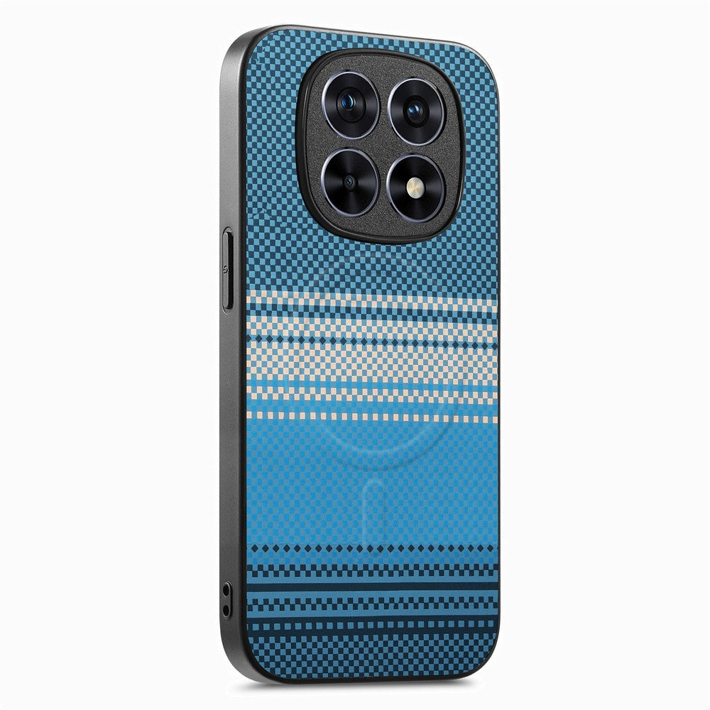 For Xiaomi Redmi Note 15 4G (Global) Magnetic Case PU Leather + PC + TPU Gradient Phone Cover