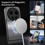 For Xiaomi 17 Ultra 5G Magnetic Case PU Leather + PC + TPU Gradient Phone Cover
