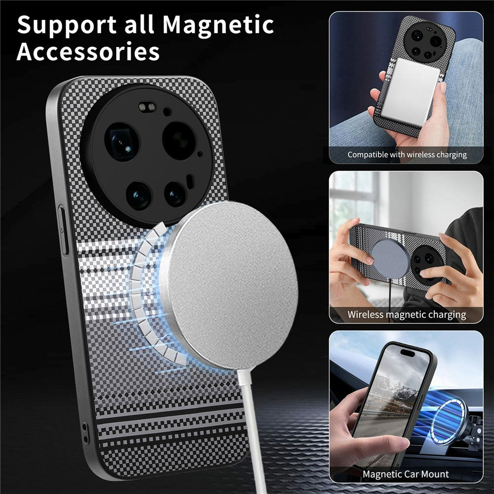 For Xiaomi 17 Ultra 5G Magnetic Case PU Leather + PC + TPU Gradient Phone Cover