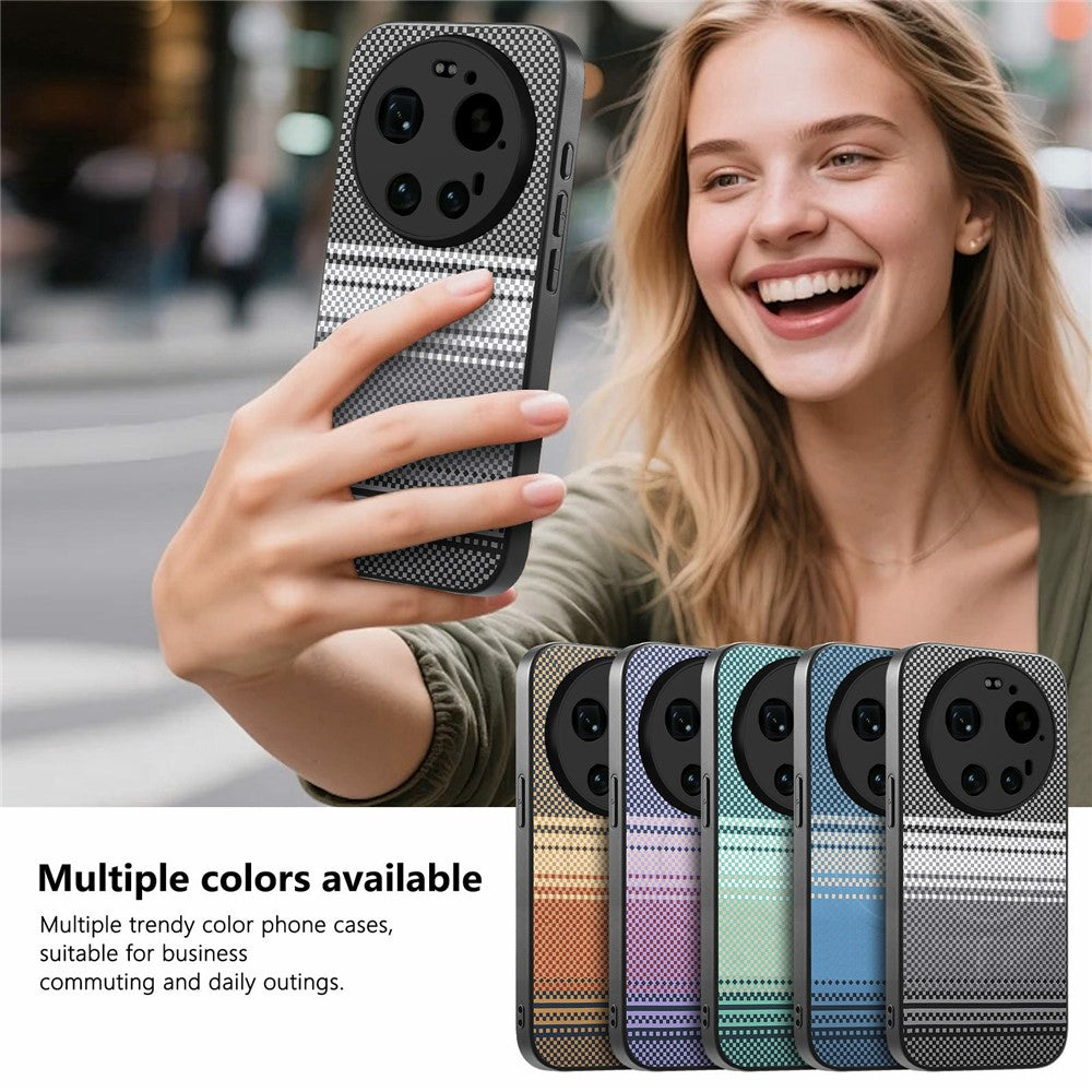 For Xiaomi 17 Ultra 5G Magnetic Case PU Leather + PC + TPU Gradient Phone Cover