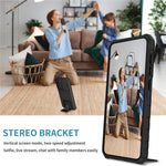 For Samsung Galaxy S23+ Kickstand PC + TPU Phone Case Slide Camera Protector Shockproof Cover