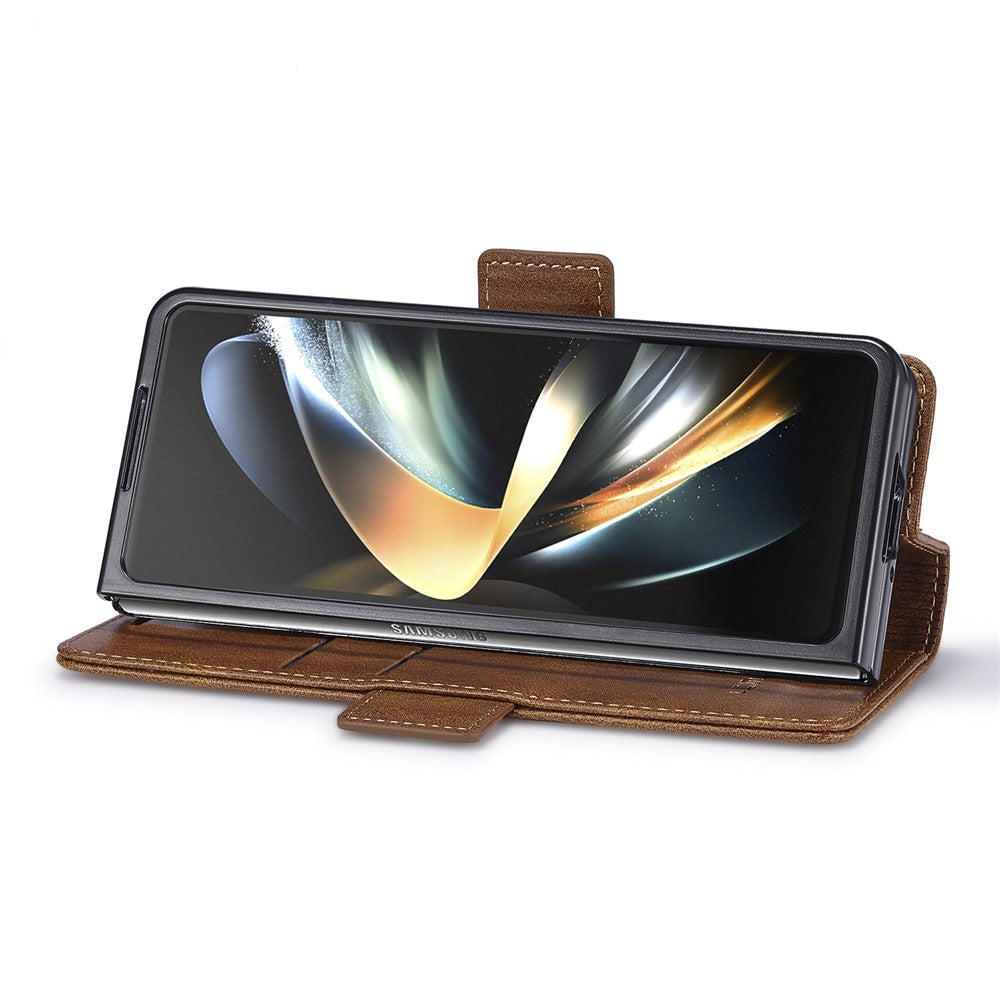 LC.IMEEKE Til Samsung Galaxy Z Fold8 Ultra Lædercover RFID Blokerende Kortpladser Telefoncover