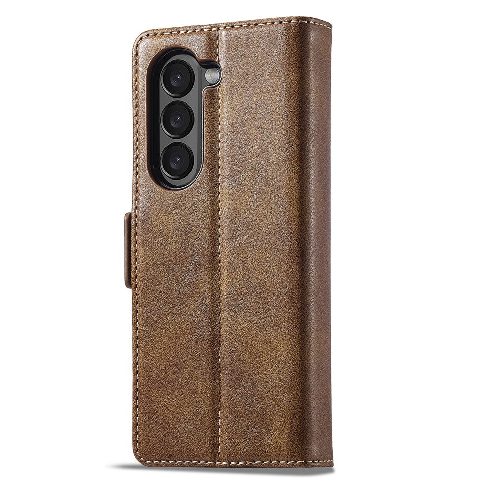 LC.IMEEKE Til Samsung Galaxy Z Fold8 Ultra Lædercover RFID Blokerende Kortpladser Telefoncover