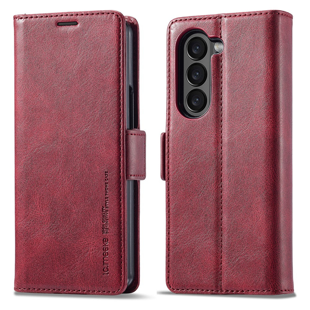 LC.IMEEKE Til Samsung Galaxy Z Fold8 Ultra Lædercover RFID Blokerende Kortpladser Telefoncover
