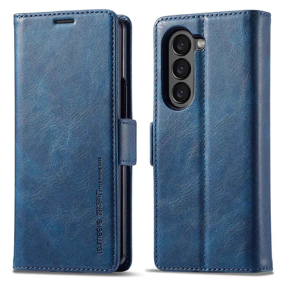 LC.IMEEKE Til Samsung Galaxy Z Fold8 Ultra Lædercover RFID Blokerende Kortpladser Telefoncover