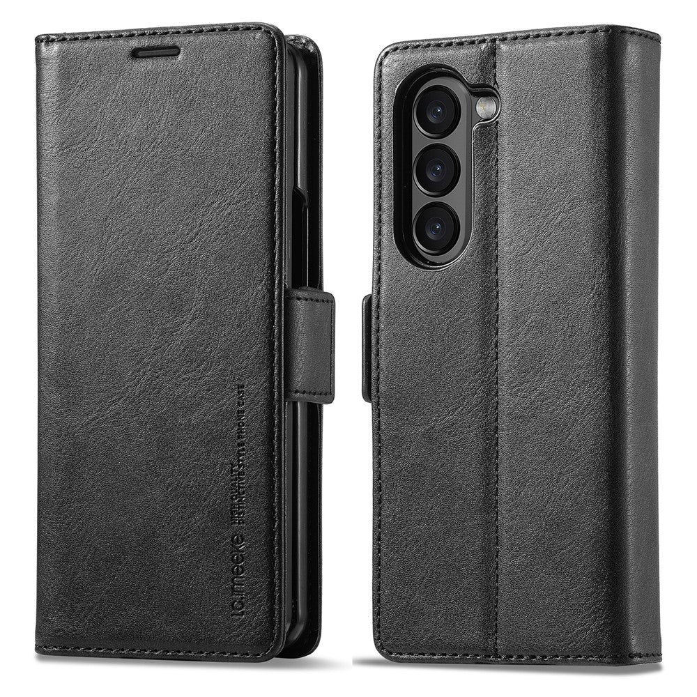 LC.IMEEKE Til Samsung Galaxy Z Fold8 Ultra Lædercover RFID Blokerende Kortpladser Telefoncover